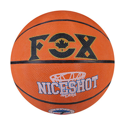 М'яч баскетбольний №7 гумовий, FOX NiceShot, помаранчевий.  Знижка від 1 ящ.