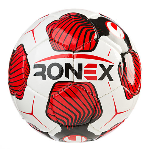 М'яч футбольний DXN Ronex (UHL) червоно-білий. Розпродаж!