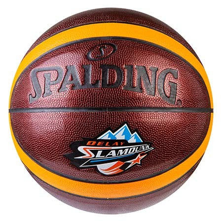 М'яч баскетбольний №7 PU, Spal, неон SlumDunk, помаранчевий.