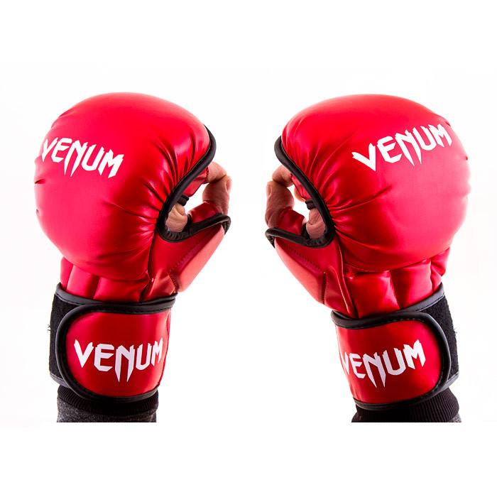 Рукавички Venum MMA, 415 Flex, XL, червоний.