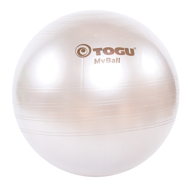 М'яч фітнес TOGU 65 см, MyBall, срібло.