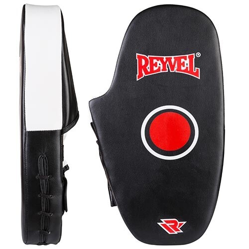 Лапа пряма Reyvel PVC, пара, чорно-біла