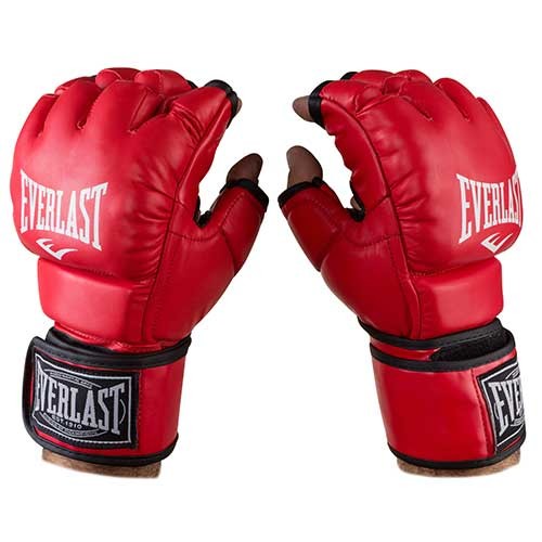 Рукавички Ever MMA, DX364, M, L,ХL червоний.