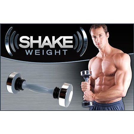 Гантель для фітнесу, віброгантель ShakeWeight 5LB (1,55 кг).