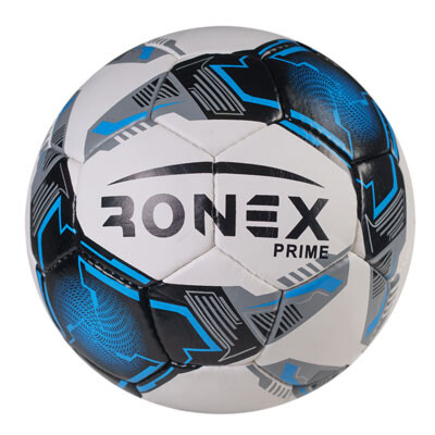 М'яч футбольний №4 Ronex Grippy Prime синій. Знижка на ящик.