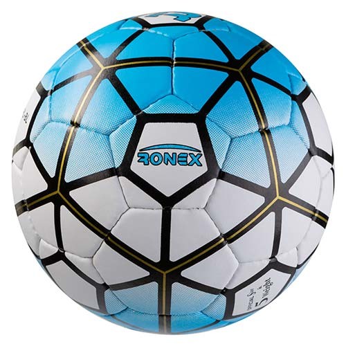 М'яч футбольний Grippy Ronex PL(ORDEM), блакитний. Знижка від 50 шт.
