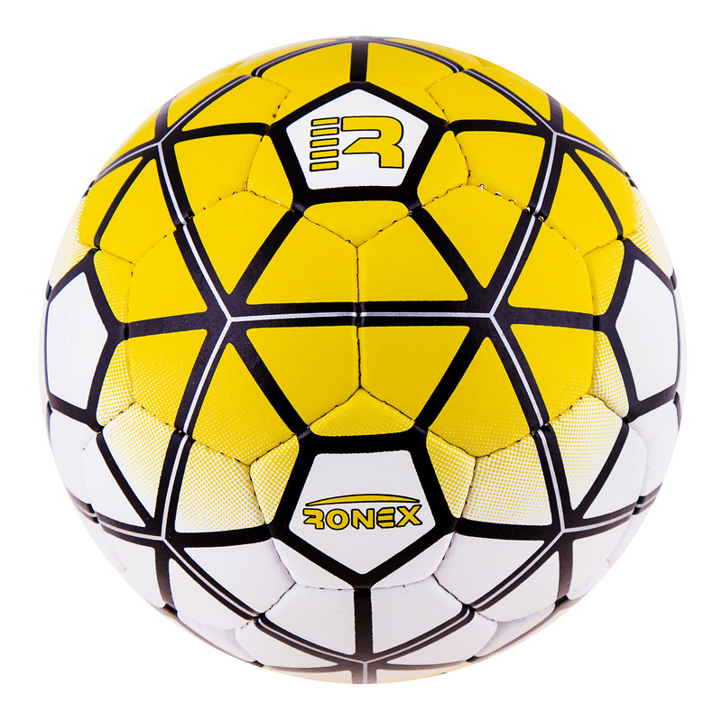М'яч футбольний Grippy Ronex PL(ORDEM), жовтий. Знижка від 50 шт.