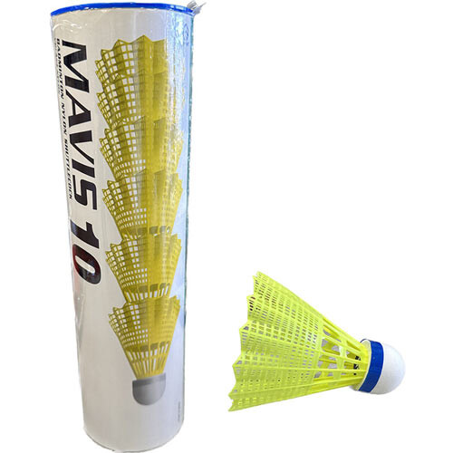 Волани Yonex Mavis10 Profi, нейлон, жовтий, 6 шт.