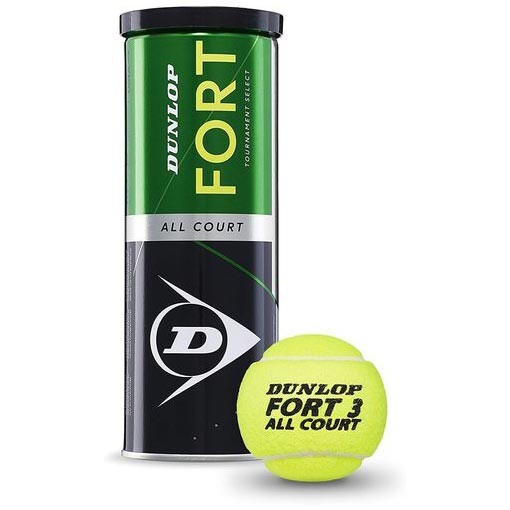 М'яч тенісний Dunlop Fort TS, металева банка, 3 шт.