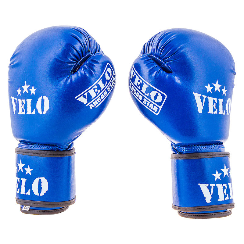 Боксерські рукавички Velo AhsanStarFlex (aiba mod) 8oz, синій.