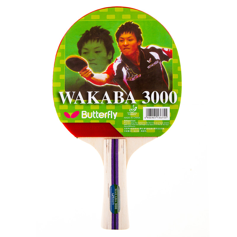 Ракетка для настільного тенісу Butterfly Wakaba 3000