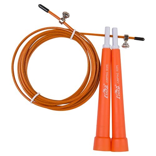 Скакалка для кросфіту Cima 3м, ручка PVC, червоний.