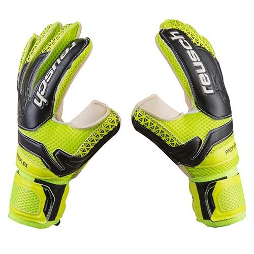 Воротарські рукавички Latex Foam REUSCH, салатовий, розміри 7, 8, 9.