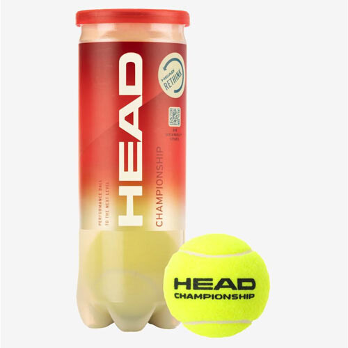 М'яч тенісний Head Championship, 3 шт.