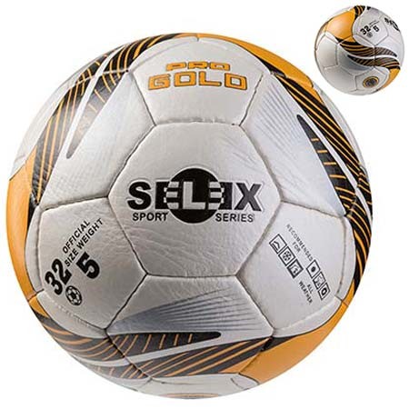 М'яч футбольний Grippy PRO GOLD Pearl, помаранчевий. Знижка від 50 шт.