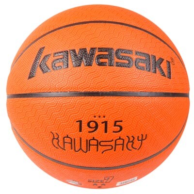 М'яч баскетбольний №7 PU, Kawasaki 1915, помаранчевий.