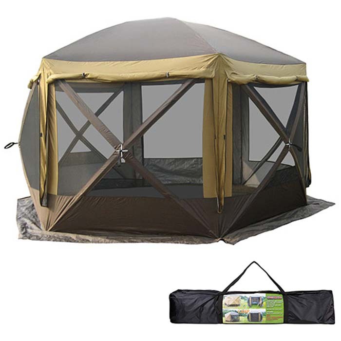Намет GreenCamp GC2905-SD, 360х360х235см.