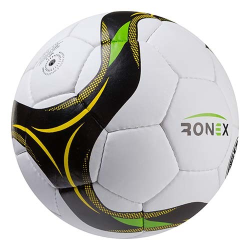 М'яч футбольний Grippy Ronex-JM5, жовтий/чорний. Знижка від 50 шт.