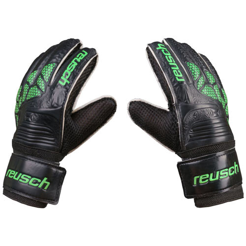 Воротарські рукавички Latex Foam REUSCH, зелений, розміри 6, 7, 8, 9.