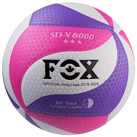М'яч волейбольний FOXSDV8000, рожевий. Знижка на ящик.