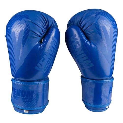Боксерські рукавички Venum, матовий DX-2955, 12oz, синій