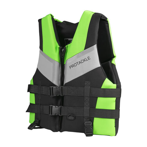 Рятувальний жилет jet ski, неопрен, розміри XL, 2XL, салатовий.