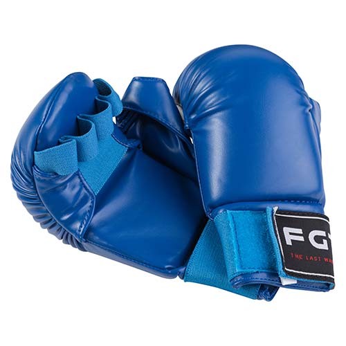 Накладки для карате FGT, PU4008, S, М синій.
