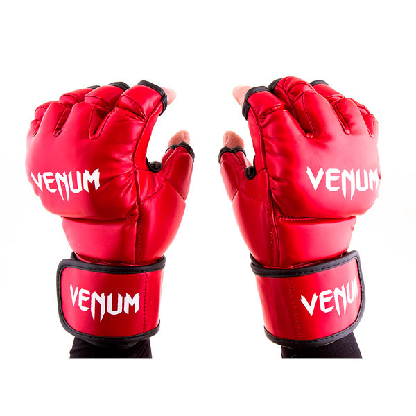 Рукавички Venum MMA, 364 Flex, S, M, L червоний.