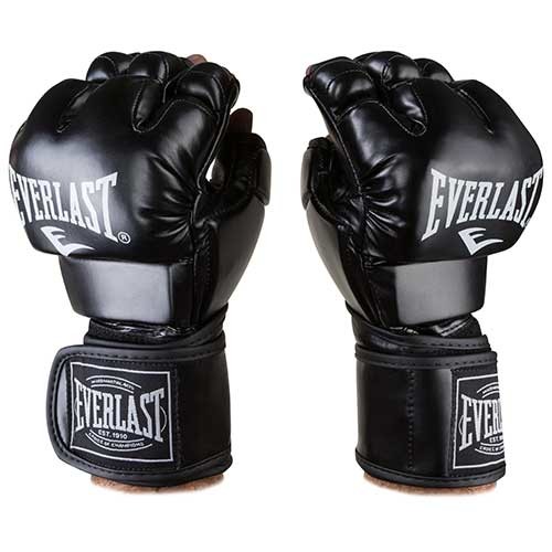 Рукавички Ever MMA, DX364, S, M, L, XL, чорний