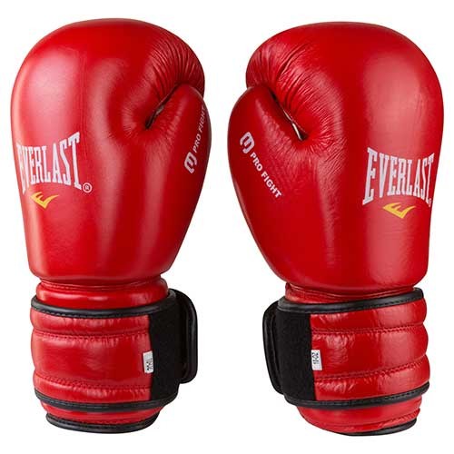 Боксерські рукавички EVER ProFight (Bazari) 12oz, червоний. 