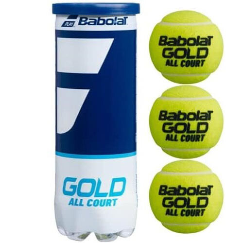 М'яч тенісний Babolat Gold all court, 3 шт.