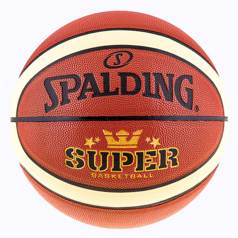 М'яч баскетбольний №7 PU, Spal, Super (полоса).