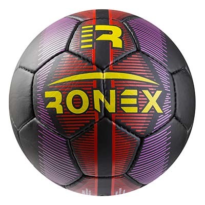 М'яч футбольний Grippy Ronex NK, червоний/чорний. Останній!