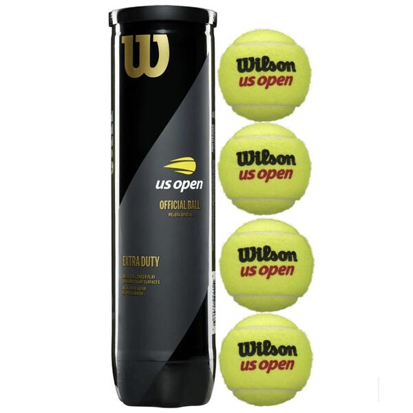 М'яч тенісний Wilson US Open, 4шт.