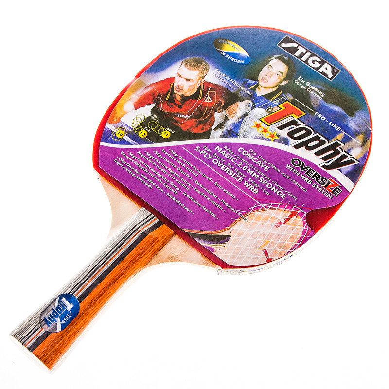 Ракетка для настільного тенісу Stiga Trophy 3*.