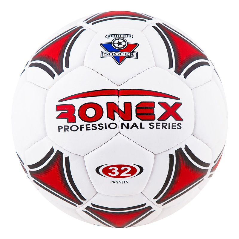 М'яч футбольний Grippy Ronex Professional, червоний. Знижка від 50 шт.