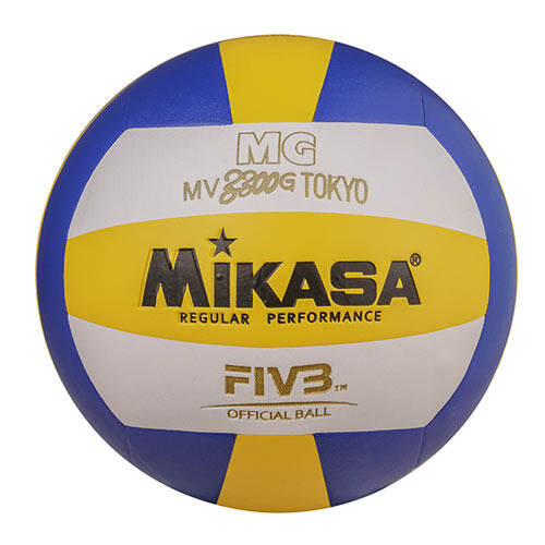 М'яч волейбольний MVA200 PVC жовтий/синій/білий. Знижка на ящик.