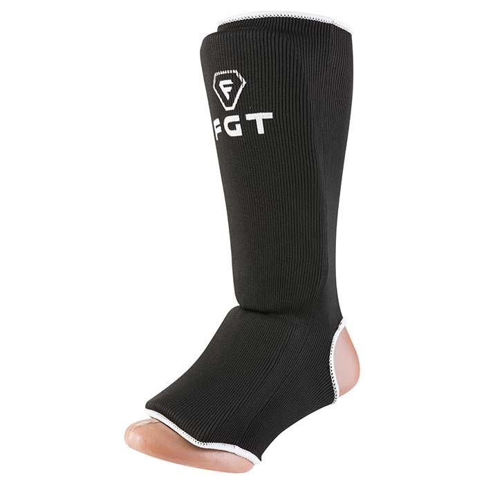 Захист ноги FGT, поліестер, еластан, чорний, розмір XS, S, M, L, XL.