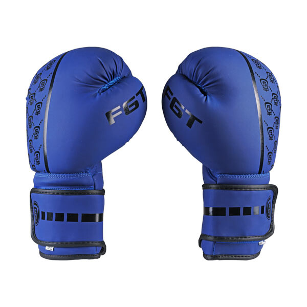 Боксерські рукавички FGT, 3310, 8oz, 10oz, 12oz, 14oz, синій.