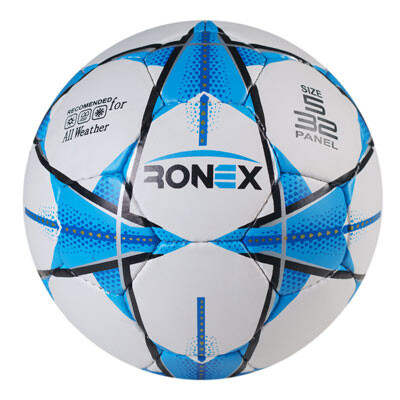 М'яч футбольний Grippy Ronex FN1, блакитний. Знижка від 50 шт.