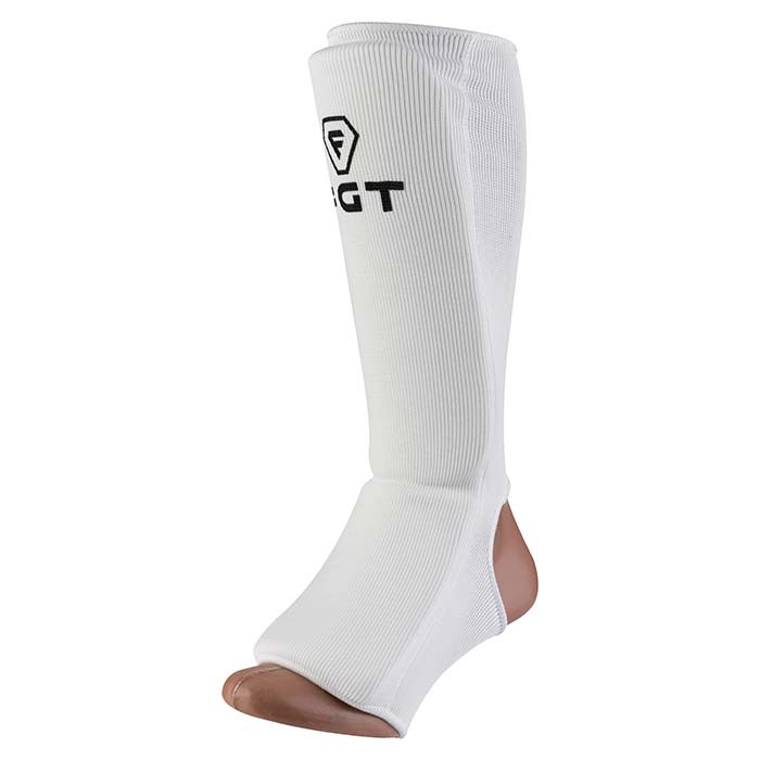 Захист ноги FGT, поліестер, еластан, білий, розмір S, M, L, XL.