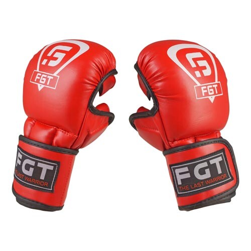 Рукавички FGT MMA, Flex415, розміри S, M, L, червоний.