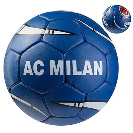 М'яч футбольний Grippy G-14 ACMilan, білий/синій. Знижка від 50 шт.