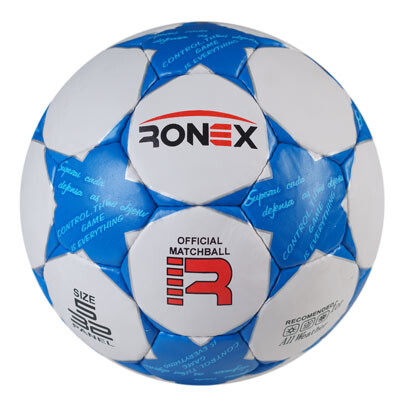 М'яч футбольний Grippy Ronex FN2, синій. Знижка від 50 шт.