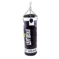 Мешок Everlast, черно-белый, 35*120см, цепь