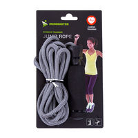 Скакалка IronMaster, 2.75м, плетений канат. Знижка від 48 шт.
