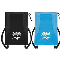 Сумка сітчаста Aqua Speed MESH BACK PACK, 51х36см, бірюзовий, чорний