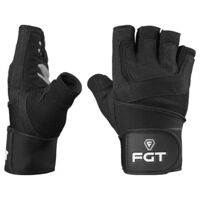 Рукавички атлетичні FGT 170708, чорний, розмір L, XL, 2XL