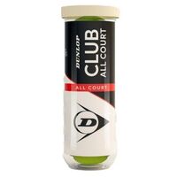 М'яч тенісний Dunlop CLUB all court, 3 шт, банка.
