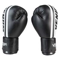 Боксерські рукавички Venum, PVC-19, 8oz,10oz,12oz, чорний.